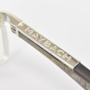 MERCEDES MAYBACH Mercedes Maybach THE ARTIST Ⅲ Rimless Glasses Prescription P-HB-Z25 Size 56□18-140 Wood Temple Good Condition Used 4a000551