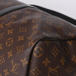 Very good condition LOUIS VUITTON Keepall Bandouliere 45 Boston bag M56711 Monogram Macassar Brown Used 4a000361