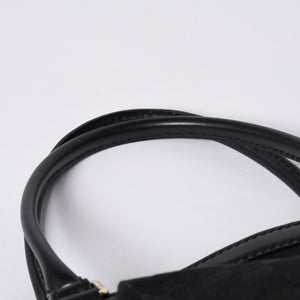 Very good condition GUCCI Gucci handbag 2968335 520981 GG canvas leather black gold hardware used 4a000218