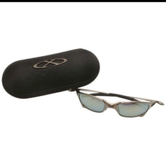 OAKLEY オークリー JULIET ジュリエット Plasma プラズマ サングラス アイウェア JE019673 X-Metal エメラルドイリジウム 美品 中古 4a000335