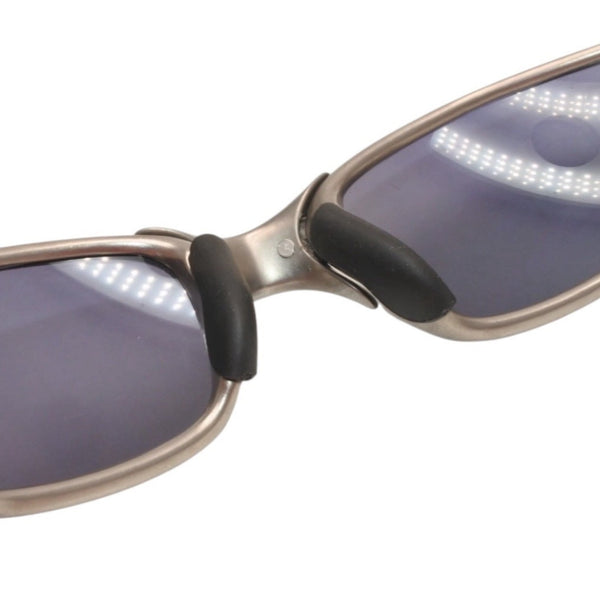 OAKLEY オークリー JULIET ジュリエット Plasma プラズマ サングラス アイウェア JE019673 X-Metal エメラルドイリジウム 美品 中古 4a000335