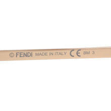 画像をギャラリービューアに読み込む, 極美品 FENDI フェンディ Sunglasses サングラス M0076 FFロゴ Black ブラック Gold ゴールド 中古 4a000332