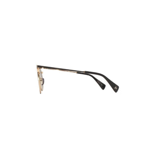 極美品 Yohji Yamamoto ヨウジヤマモト YY7023 Sunglasses サングラス Black Gold ブラック ゴールド 49□22 145 中古 4a000336