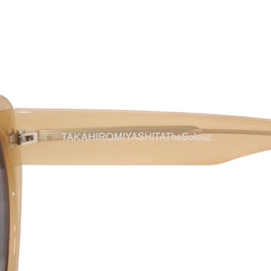 極美品 TAKAHIROMIYASHITATheSoloist タカヒロミヤシタザソロイスト lolita ロリータ カーキ サングラス Sunglasses サングラス 中古 4a000331