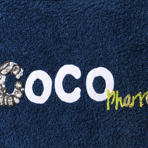 Very good condition CHANEL Pharrell Williams Coco Cocoon tote bag large size 27 series blue pile used 4a000576