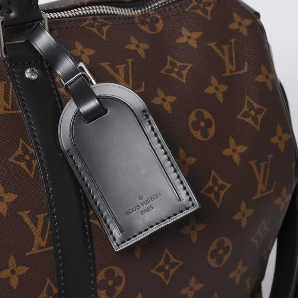 Very good condition LOUIS VUITTON Keepall Bandouliere 45 Boston bag M56711 Monogram Macassar Brown Used 4a000361