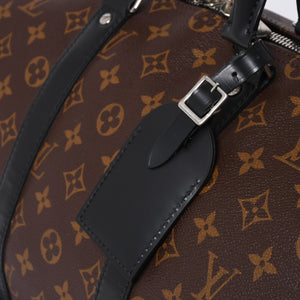 Very good condition LOUIS VUITTON Keepall Bandouliere 45 Boston bag M56711 Monogram Macassar Brown Used 4a000361