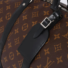 画像をギャラリービューアに読み込む, 極美品 LOUIS VUITTON ルイヴィトン キーポル バンドリエール45 ボストンバッグ M56711 モノグラムマカサーブラウン 中古 4a000361