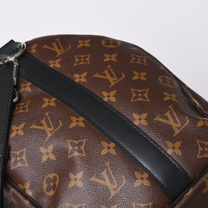 Very good condition LOUIS VUITTON Keepall Bandouliere 45 Boston bag M56711 Monogram Macassar Brown Used 4a000361