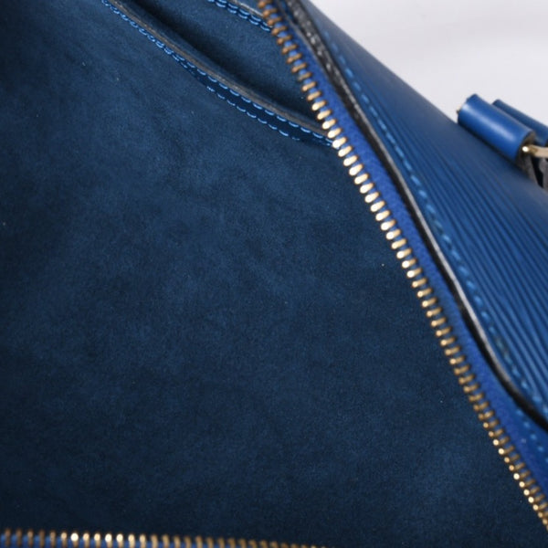 LOUIS VUITTON Handbag Papillon Souflot Epi Blue M52225 Good Condition Used 4a000174