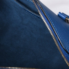 画像をギャラリービューアに読み込む, LOUIS VUITTON ルイヴィトン ハンドバッグ パピヨン スフロ エピ ブルー M52225 美品 中古 4a000174