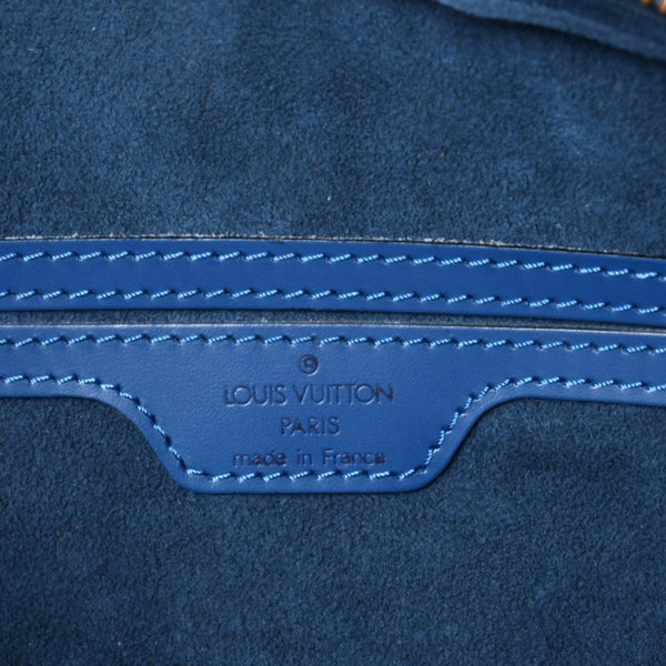 LOUIS VUITTON Handbag Papillon Souflot Epi Blue M52225 Good Condition Used 4a000174