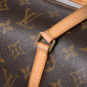 LOUIS VUITTON ルイヴィトン パピヨン26 ハンドバッグ M51386 モノグラム PVC レザー ブラウン ゴールド金具 美品 中古 4a000359