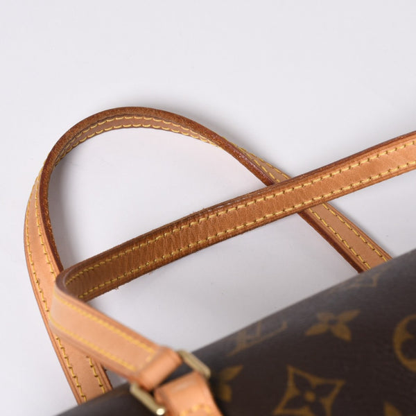 LOUIS VUITTON ルイヴィトン パピヨン26 ハンドバッグ M51386 モノグラム PVC レザー ブラウン ゴールド金具 美品 中古 4a000359