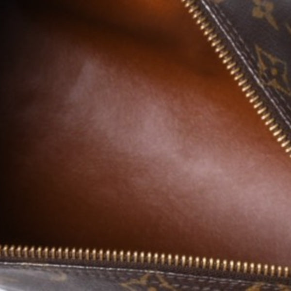 LOUIS VUITTON ルイヴィトン パピヨン26 ハンドバッグ M51386 モノグラム PVC レザー ブラウン ゴールド金具 美品 中古 4a000366