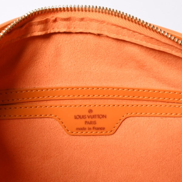 新品未使用 LOUIS VUITTON ルイヴィトン スフロ ハンドバッグ M5222H エピ レザー オレンジ ゴールド金具 中古 4a000413