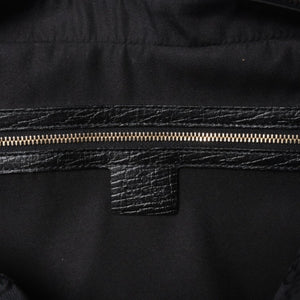 Very Good Condition GUCCI Gucci Horsebit Boston Handbag Sherry Line 131092 3444 GG Canvas Black Used 4a000081