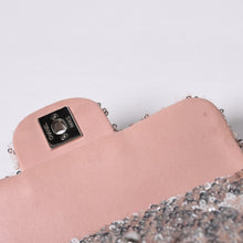 画像をギャラリービューアに読み込む, 極美品 CHANEL シャネル ミニマトラッセ16 Sフラップ Wチェーンショルダーバッグ 21番台 ココマーク スパンコール ピンク 中古 4a000389