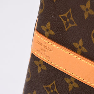 LOUIS VUITTON ルイヴィトン キーポル55 ボストンバッグ M41414 モノグラム ブラウン ゴールド金具 良品 中古 4a000584