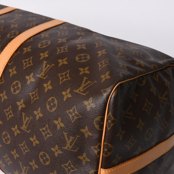 LOUIS VUITTON ルイヴィトン キーポル55 ボストンバッグ M41414 モノグラム ブラウン ゴールド金具 良品 中古 4a000584