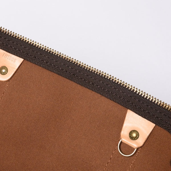 LOUIS VUITTON ルイヴィトン キーポル55 ボストンバッグ M41414 モノグラム ブラウン ゴールド金具 良品 中古 4a000584