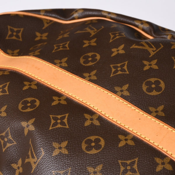 LOUIS VUITTON Keepall Bandouliere 60 Boston Bag M41412 Monogram PVC Tanned Leather Brown Good Condition Used 4a000588