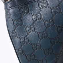 画像をギャラリービューアに読み込む, GUCCI グッチ ホーボー ショルダーバッグ 145991 001364 GG柄 グレー レザー 美品 中古 4a000198