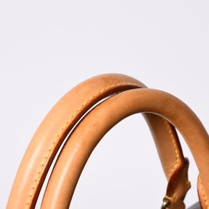 LOUIS VUITTON Keepall Bandouliere 60 Boston Bag M41412 Monogram PVC Tanned Leather Brown Good Condition Used 4a000588
