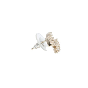 Very Good Condition CHANEL Chanel Earrings Rhinestone Coco Mark Gold 10A earrings CC rhinestone GD 10A Good Condition Used 4a000647