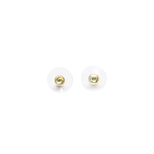 Very Good Condition CHANEL Chanel Earrings Square Leather Coco Gold B23S earrings square button CC BK B23S GD Good Condition Used 4a000665