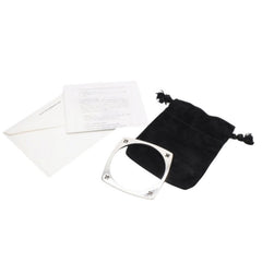 CHROME HEARTS クロムハーツ KH SQUARE ケイトハドソン スクエアバングル 重量約44.23g CHプラス シルバー925 美品 中古 4a001345