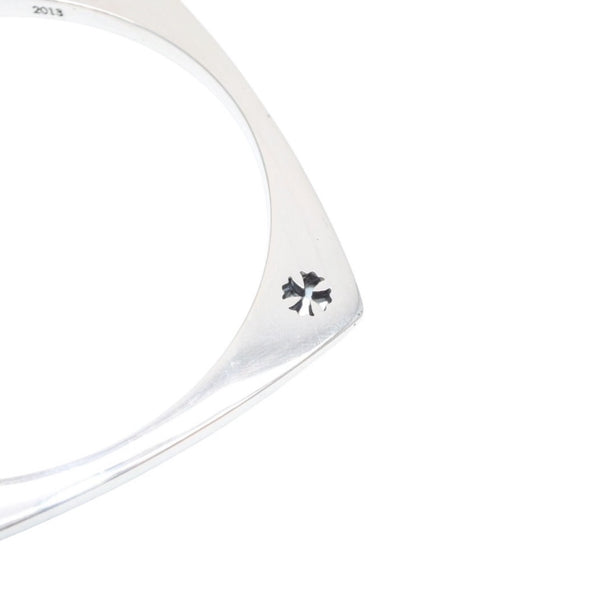 CHROME HEARTS クロムハーツ KH SQUARE ケイトハドソン スクエアバングル 重量約44.23g CHプラス シルバー925 美品 中古 4a001345