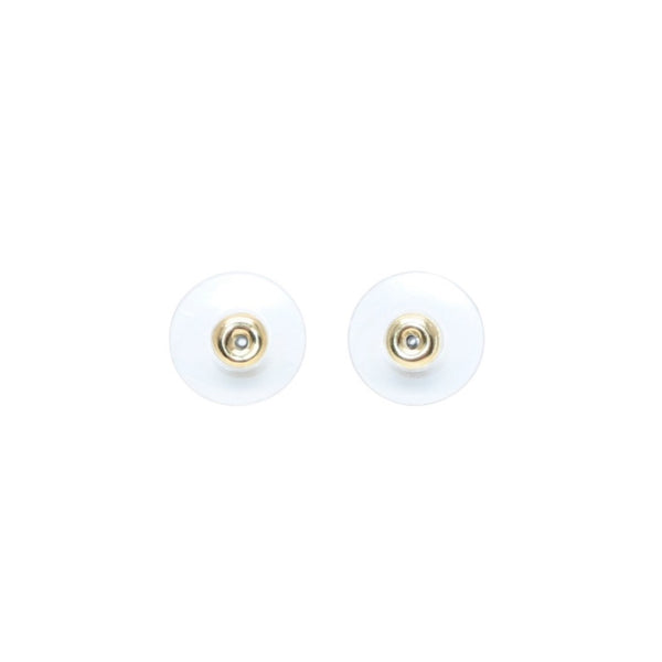 極美品 ピアス ココマークカーブ線 ゴールド 00A 刻印片側 earrings CC curve Bar 00A GD 美品 中古 4a000636