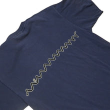 画像をギャラリービューアに読み込む, VINTAGE ヴィンテージ 90's MO WAX RECORDS モーワックス レコーズ 半袖Tシャツ サイズL ネイビー ジェームス ラヴェル 美品 中古 4a001513