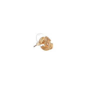 極美品 ピアス ココマークカーブ線 ゴールド 00A 刻印片側 earrings CC curve Bar 00A GD 美品 中古 4a000636
