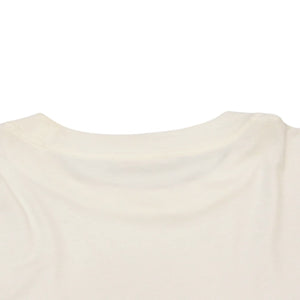 The Row Wessler Long Sleeve T-shirt 688-F911 White Cotton Size L Good Condition Used 4a001194