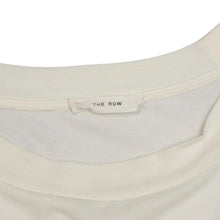 画像をギャラリービューアに読み込む, The Row ザロウ ウェスラー 長袖Ｔシャツ 688-F911 ホワイト コットン サイズL 美品 中古 4a001194