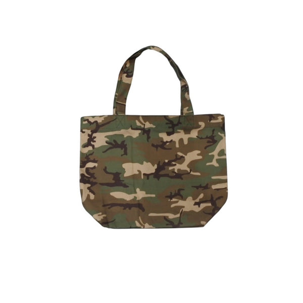 New and unused ROCAWEAR camouflage tote bag travel bag handbag green white logo used 4a001546