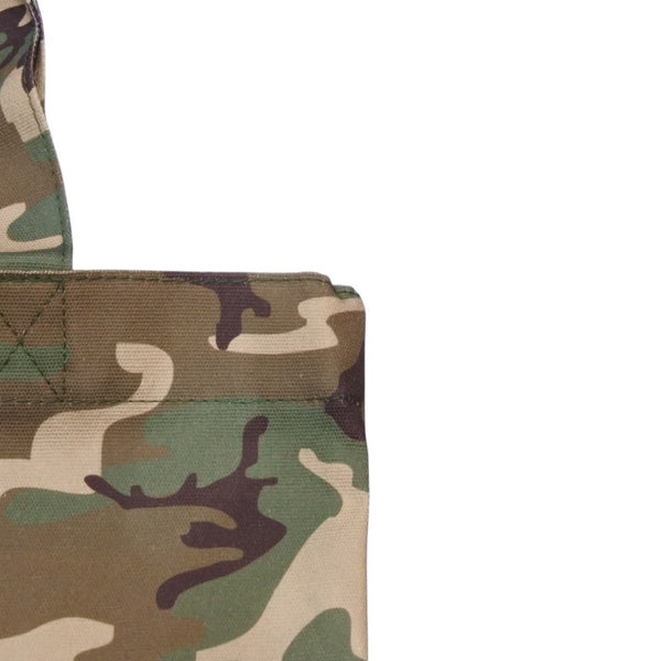 New and unused ROCAWEAR camouflage tote bag travel bag handbag green white logo used 4a001546
