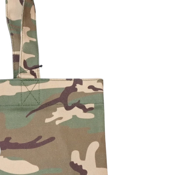 New and unused ROCAWEAR camouflage tote bag travel bag handbag green white logo used 4a001546
