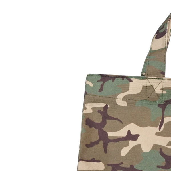 New and unused ROCAWEAR camouflage tote bag travel bag handbag green white logo used 4a001546
