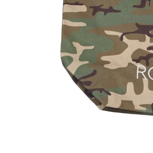 New and unused ROCAWEAR camouflage tote bag travel bag handbag green white logo used 4a001546