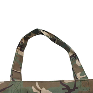 New and unused ROCAWEAR camouflage tote bag travel bag handbag green white logo used 4a001546