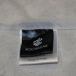 New and unused ROCAWEAR camouflage tote bag travel bag handbag green white logo used 4a001546