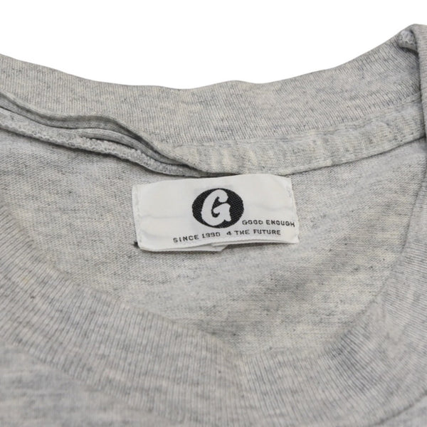 VINTAGE Vintage 90's GOODENOUGH 1991 END RACISM Short sleeve T-shirt Hiroshi Fujiwara Early Good Condition Used 4a001509