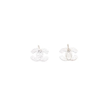 画像をギャラリービューアに読み込む, 極美品 CHANEL シャネル ピアス ココマーク ミニ オレンジ シルバー 04P 刻印片側 earrings mini CC orange 04P SV 美品 中古 4a000634