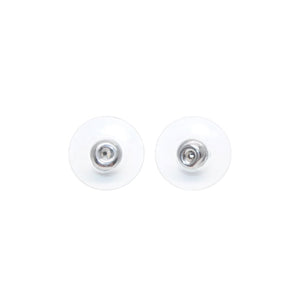 Very good condition CHANEL Chanel earrings here mark mini orange silver 04P engraved on one side earrings mini CC orange 04P SV good condition used 4a000634