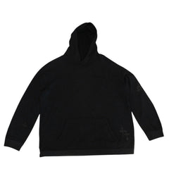 CHROME HEARTS Y NOT Pullover Hoodie Size XL Cemetery Cross Patch 12 Patches Charcoal Gray Good Condition Used 4a001320