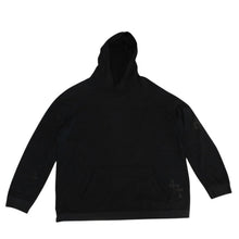 画像をギャラリービューアに読み込む, CHROME HEARTS クロムハーツ Y NOT プルオーバーフーディー サイズXL セメタリークロスパッチ 12パッチ チャコールグレー 美品 中古 4a001320