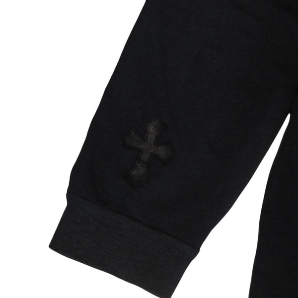 CHROME HEARTS Y NOT Pullover Hoodie Size XL Cemetery Cross Patch 12 Patches Charcoal Gray Good Condition Used 4a001320